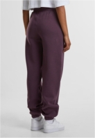 Pantaloni sport Fluffy pentru Femei plumpurple Urban Classics