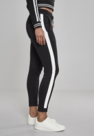 Pantaloni sport Interlock pentru Femei negru alb Urban Classics