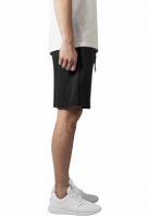 Pantaloni sport scurti Interlock negru Urban Classics