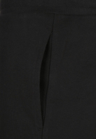 Pantaloni sport scurti tur lasat negru Urban Classics