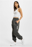 Pantaloni sport Soft Dream Leila Ladys Logo gri inchis Dangerous DNGRS