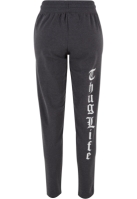 Pantaloni sport Thug Life Next gri carbune