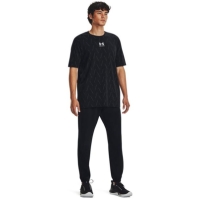 Pantaloni sport Under Armour Stretch Woven pentru Barbati negru gri gra