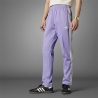 Pantaloni trening adidas Originals Real Madrid Beckenbauer pentru adulti lila alb