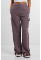 Pantaloni trening Baggy Light Terry pentru Femei fadedpurple Urban Classics