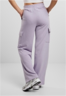 Pantaloni trening Baggy Light Terry pentru Femei mov Urban Classics