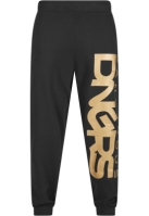 Pantaloni trening clasic negru auriu Dangerous DNGRS