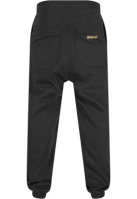 Pantaloni trening clasic negru auriu Dangerous DNGRS