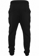 Pantaloni trening cu fermoar lateral negru negru Urban Classics