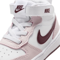 Pantofi bebelusi Nike Court Borough Mid 2 / pentru Bebelusi alb mov