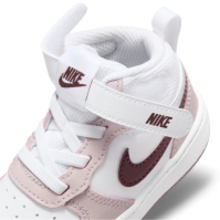 Pantofi bebelusi Nike Court Borough Mid 2 / pentru Bebelusi alb mov