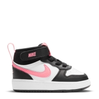 Pantofi bebelusi Nike Court Borough Mid 2 / pentru Bebelusi alb roz