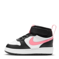 Pantofi bebelusi Nike Court Borough Mid 2 / pentru Bebelusi alb roz