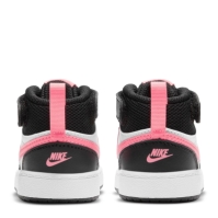 Pantofi bebelusi Nike Court Borough Mid 2 / pentru Bebelusi alb roz