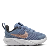 Pantofi bebelusi Nike Star Runner 4 / pentru Bebelusi gri roz