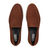 Pantofi mocasini Fabric Suede maro