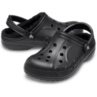 Papuci cauciuc Crocs Baya Lnd pentru femei negru