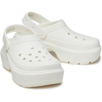 Papuci cauciuc Crocs Stomp Blk pentru barbati alb