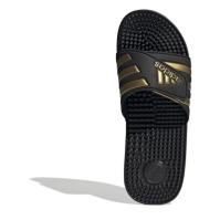 Papuci plaja adidas adidas Adissage pentru femei negru auriu