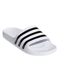 Papuci plaja adidas Adilette pentru Femei alb negru