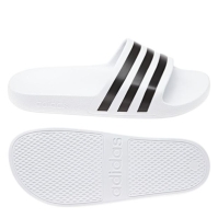 Papuci plaja adidas Adilette pentru Femei alb negru