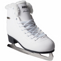 Patine pe gheata Roces Paradise Eco-Fur Skates alb 450704 01