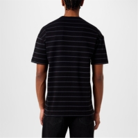 Tricou Paul Smith cu dungi Longe negru