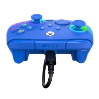 PDP Afterglow Wave Wired Xbox Controller - albastru