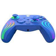 PDP Afterglow Wave Wired Xbox Controller - albastru