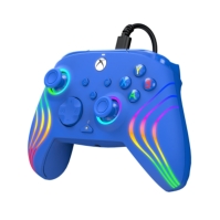 PDP Afterglow Wave Wired Xbox Controller - albastru