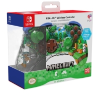 PDP REALMz™ Wireless Controller: Minecraft Forest Biome