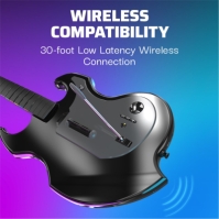 PDP RIFFMASTER Wireless Guitar PlayStation Controller negru