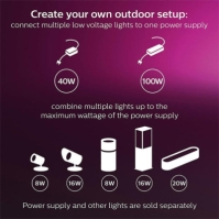 Philips Hue Philips Hue Amarant Smart Linear Outdoor Light multicolor format and universal