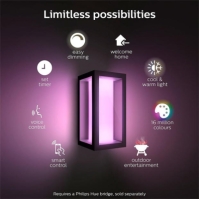 Philips Hue Philips Hue Impress Outdoor Smart Wall Light negru multicolor format and universal