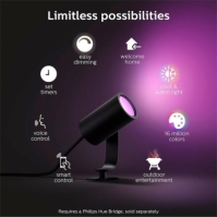 Philips Hue Philips Hue Lily Outdoor Smart Spotlight 3P multicolor format and universal