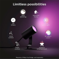 Philips Hue Philips Hue Lily Outdoor Smart Spotlight multicolor format and universal