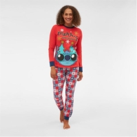 Pijamale Family Lilo & Stitch pentru Femei cu personaje lilo+ +stitch