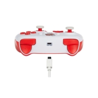 PowerA Switch Enhanced Wirosu Controller - Mario rosu/alb