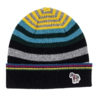 PS Paul Smith PS ZebraStripeBeanie pentru barbati negru