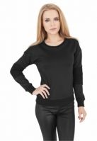 Bluze dama cu plasa la maneci negru Urban Classics