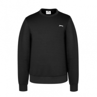 Pulover cu guler rotund Slazenger pentru Barbati negru