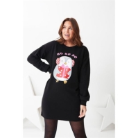 Pulover Rochie Be You Craciun Xmas negru