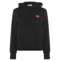 Pulovere Hanorac COMME DES GARCONS PLAY Small Heart negru rosu