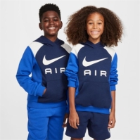 Pulovere Hanorac Nike Air Big pentru Copii bleumarin alb