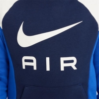 Pulovere Hanorac Nike Air Big pentru Copii bleumarin alb