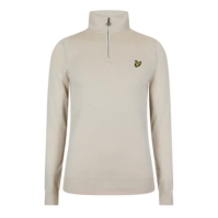 Pulovere Lyle and Scott Quarter-cu fermoar gri w370