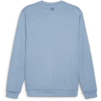 Pulovere Puma Cloudspun Patch Crewneck pentru Barbati zen albastru