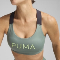 Puma 4keeps Eversculpt Bra Medium Impact Sports pentru femei verde