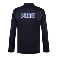 Puma Finesse Performance Quarter cu fermoar Drill Top pentru Barbati bleumarin verde