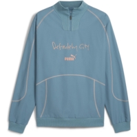 Puma Manchester City ftblSTATEMENT Drill Top pentru adulti albastru